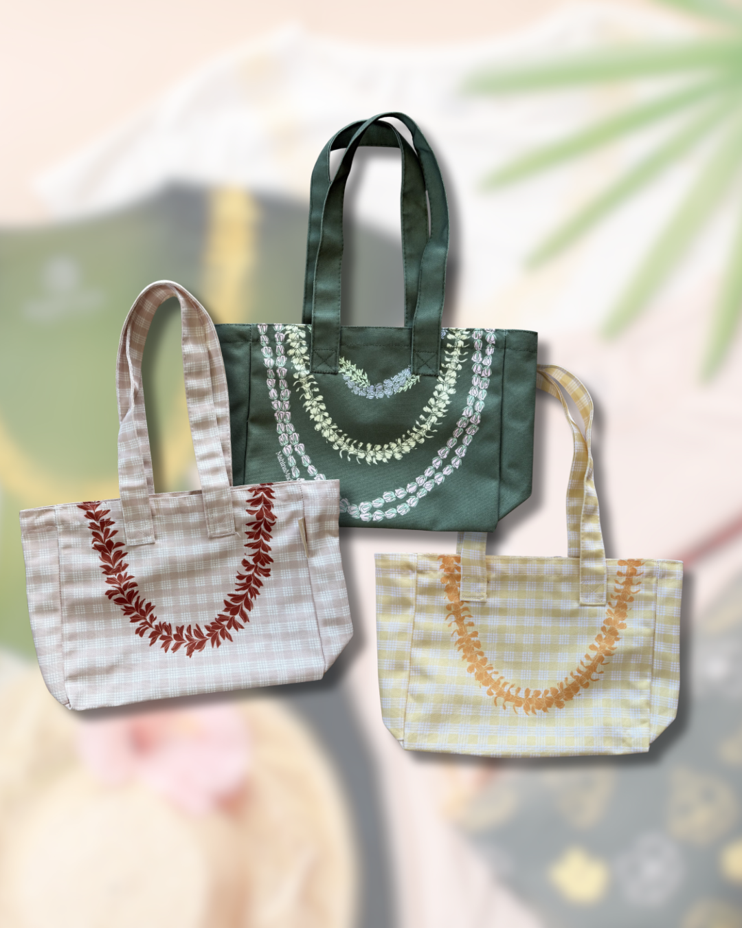Lei Tote - Olive Lei