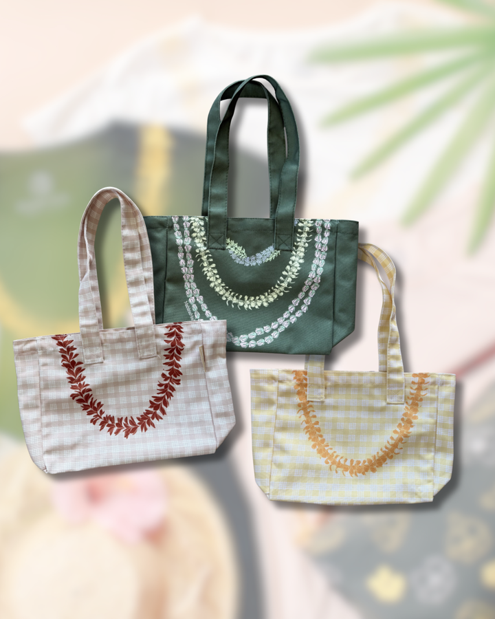 Lei Tote - Palaka Blush
