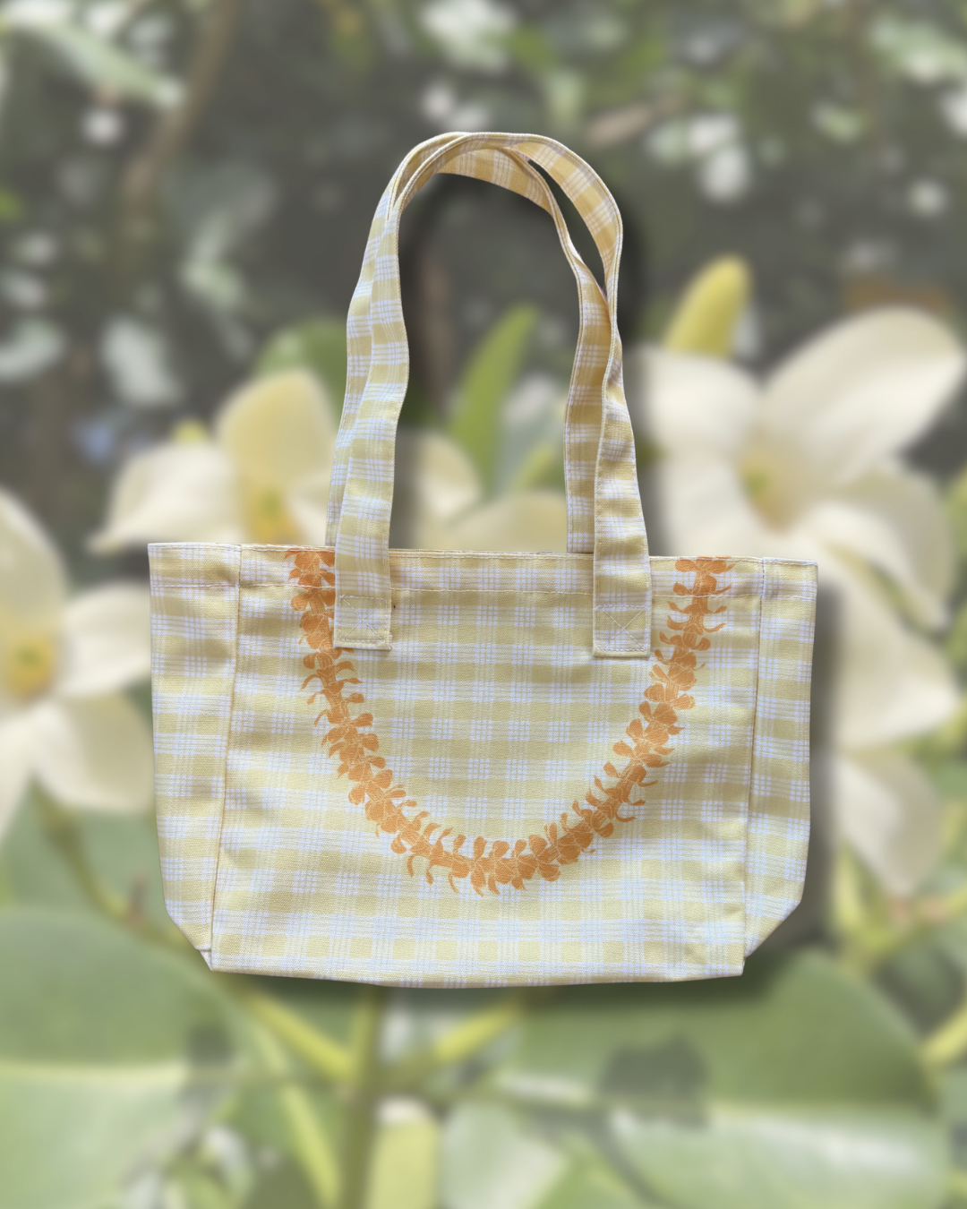 Lei Tote - Palaka Yellow