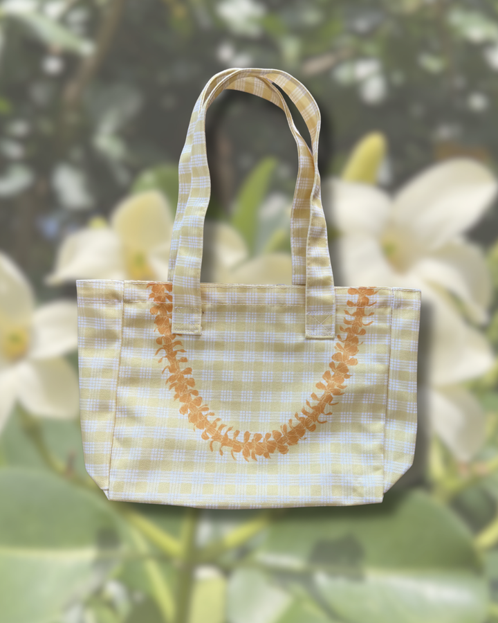 Lei Tote - Palaka Yellow
