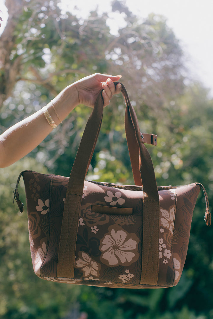 Barrel Bag - Lā Lei Brown
