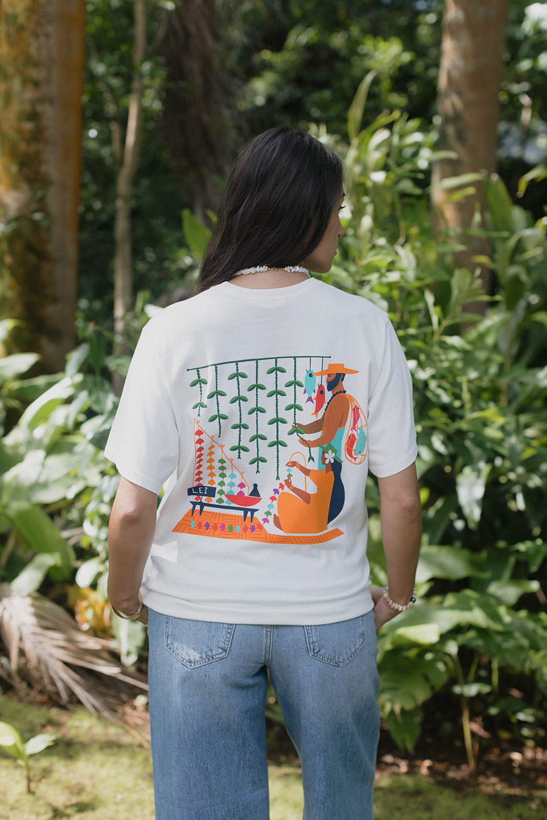 Ho'omau Tee - Off White
