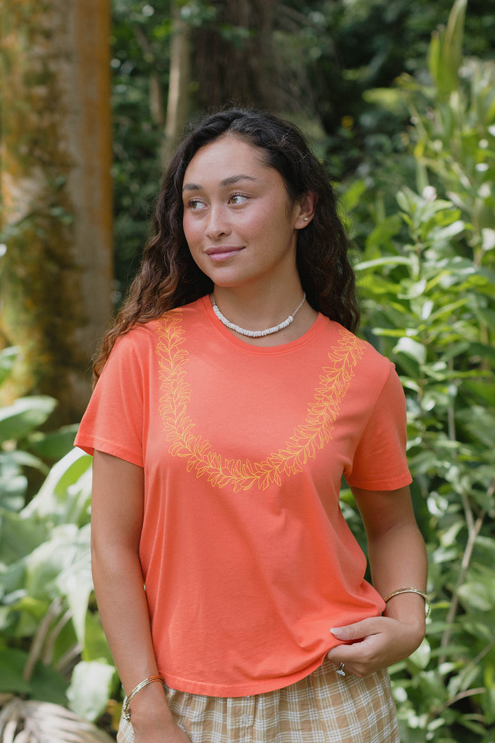 Lei Pua Melia Tee - Hō'aka