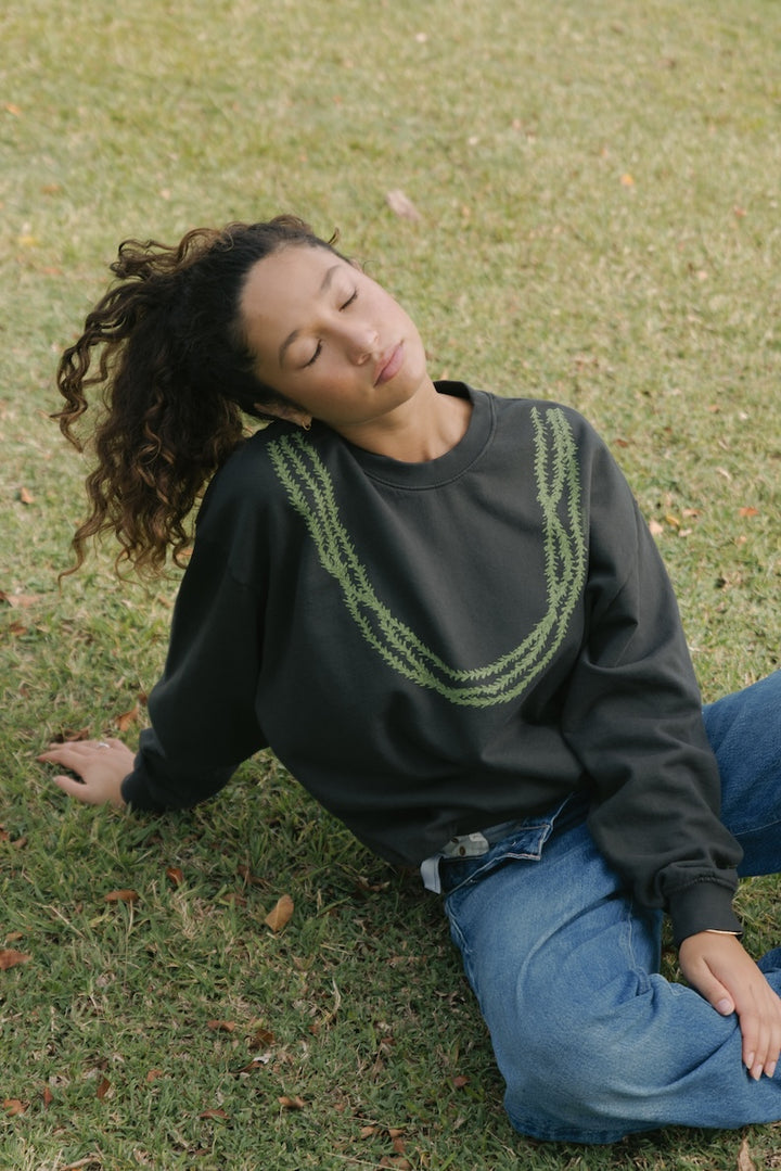 Sweatshirt Oversized  - Lei Pakalana Ana