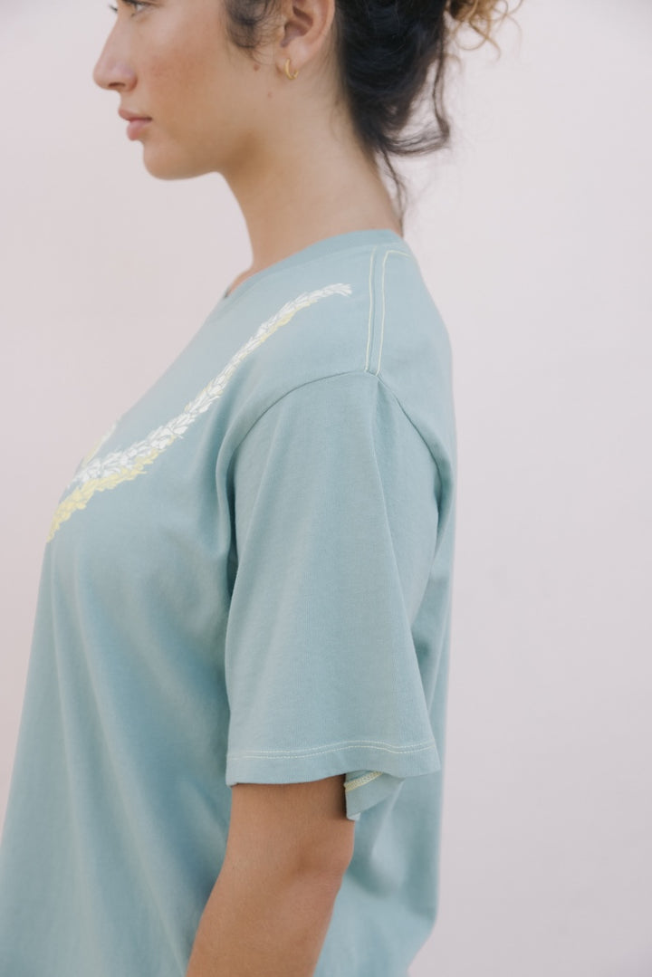 Lei Awapuhi Tee - Jade
