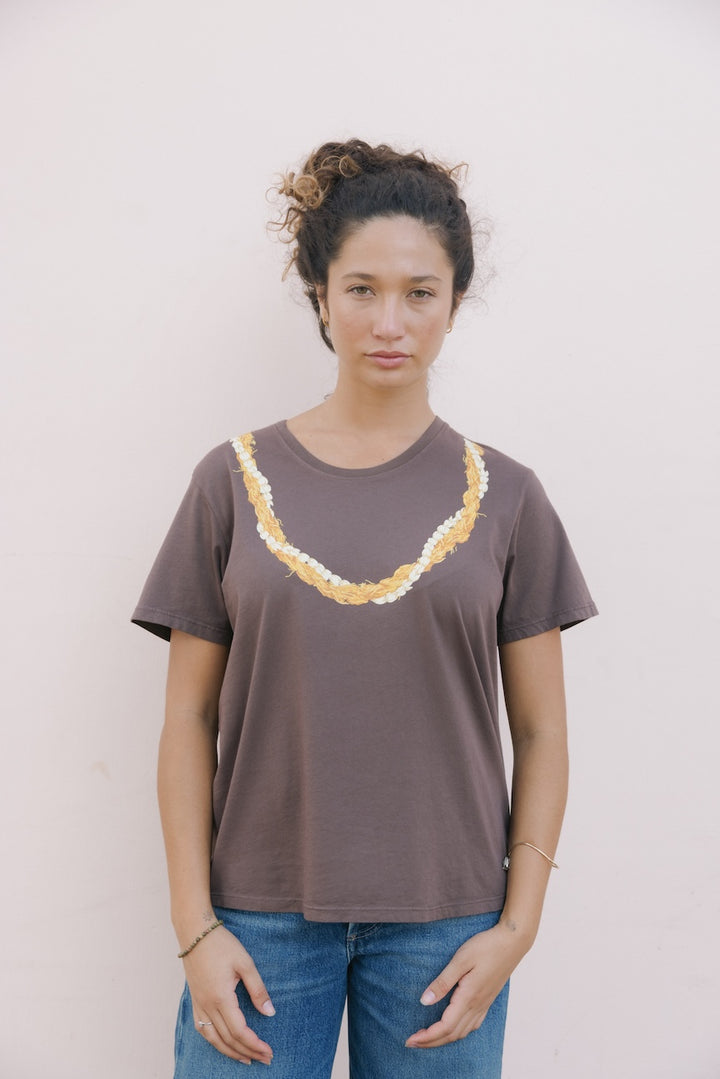 Lei Kaunaoa/Pikake Tee - Pahu