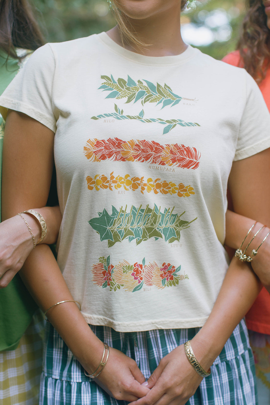 Hana Lei Tee - Vanilla