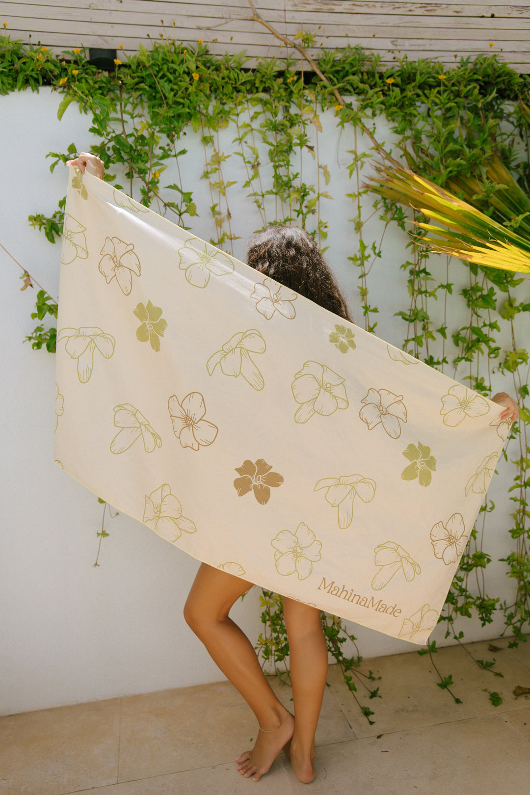 Microfiber Towel - Pua Kenikeni Avo