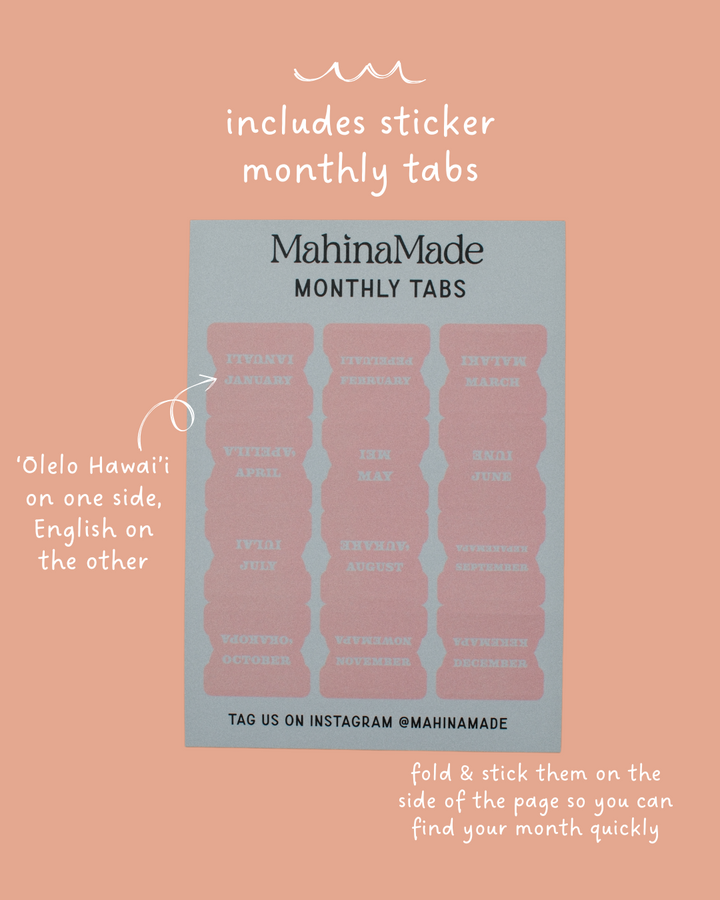 Lei Day Planner - Olive