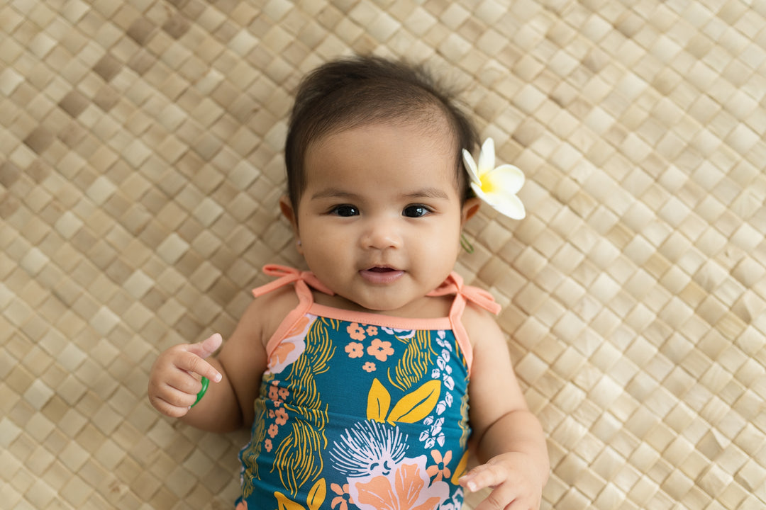 Bamboo Tank Top Onesie- Lā Lei