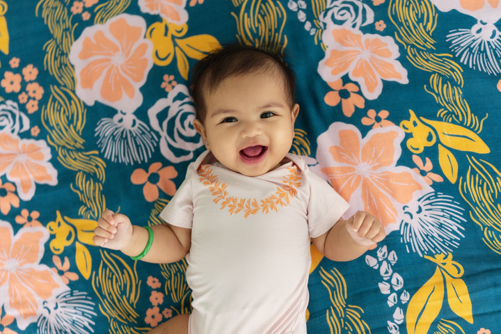 Baby Onesie- Lei Pua Melia