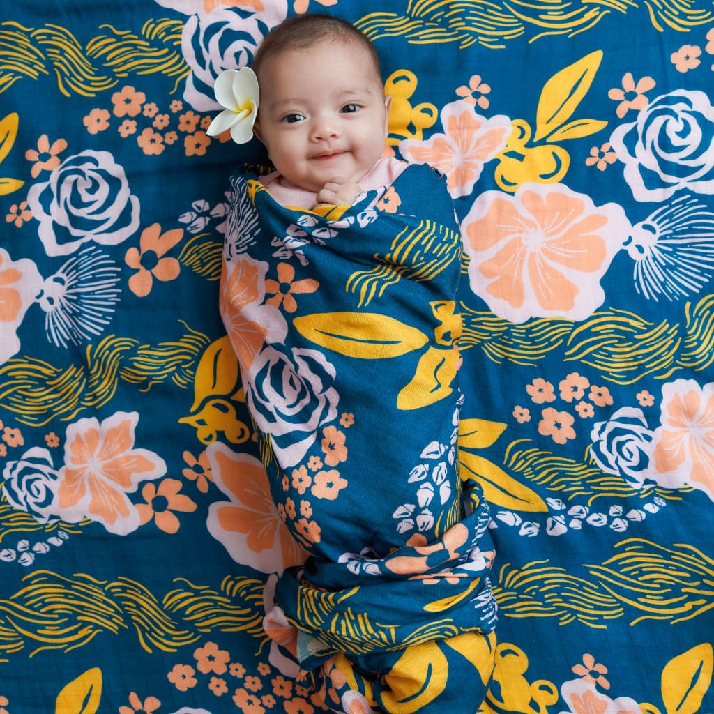 Muslin Swaddle- Lā Lei