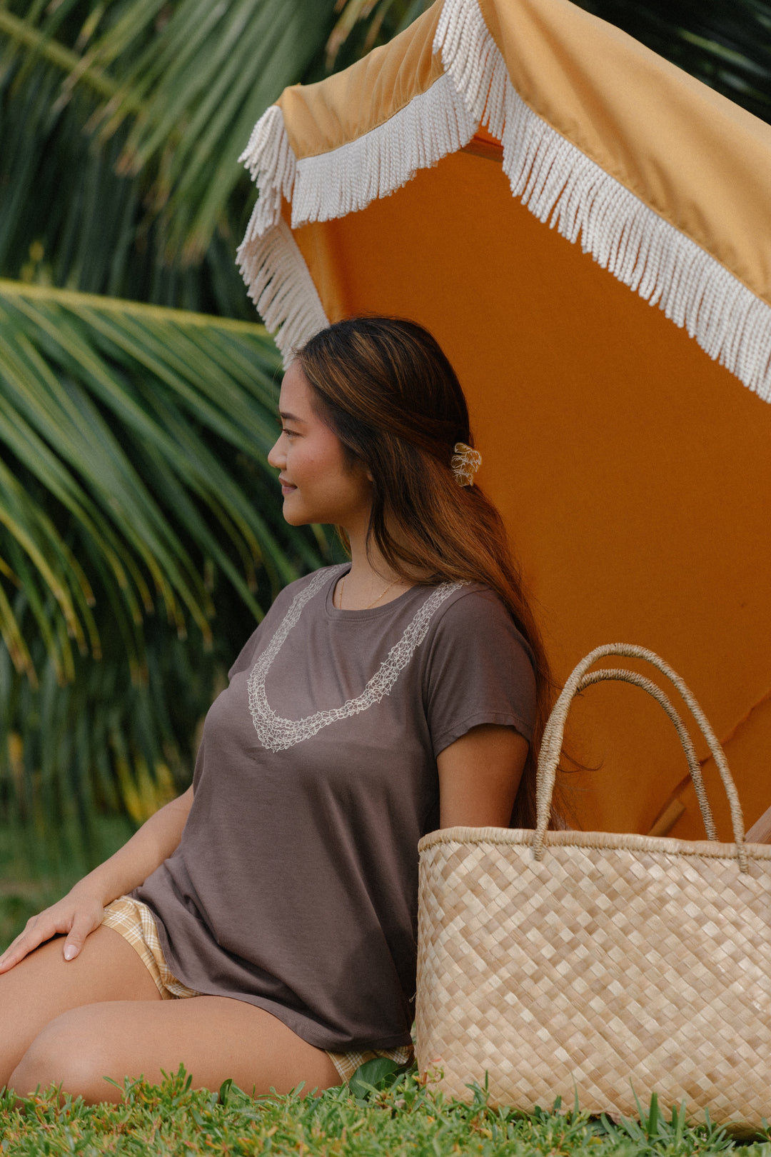 Lei Pikake Tee - Pahu