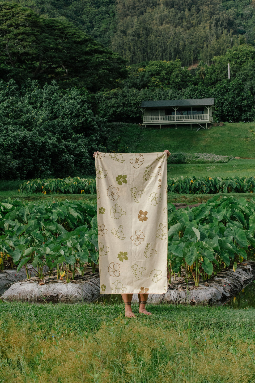 Microfiber Towel - Pua Kenikeni Avo