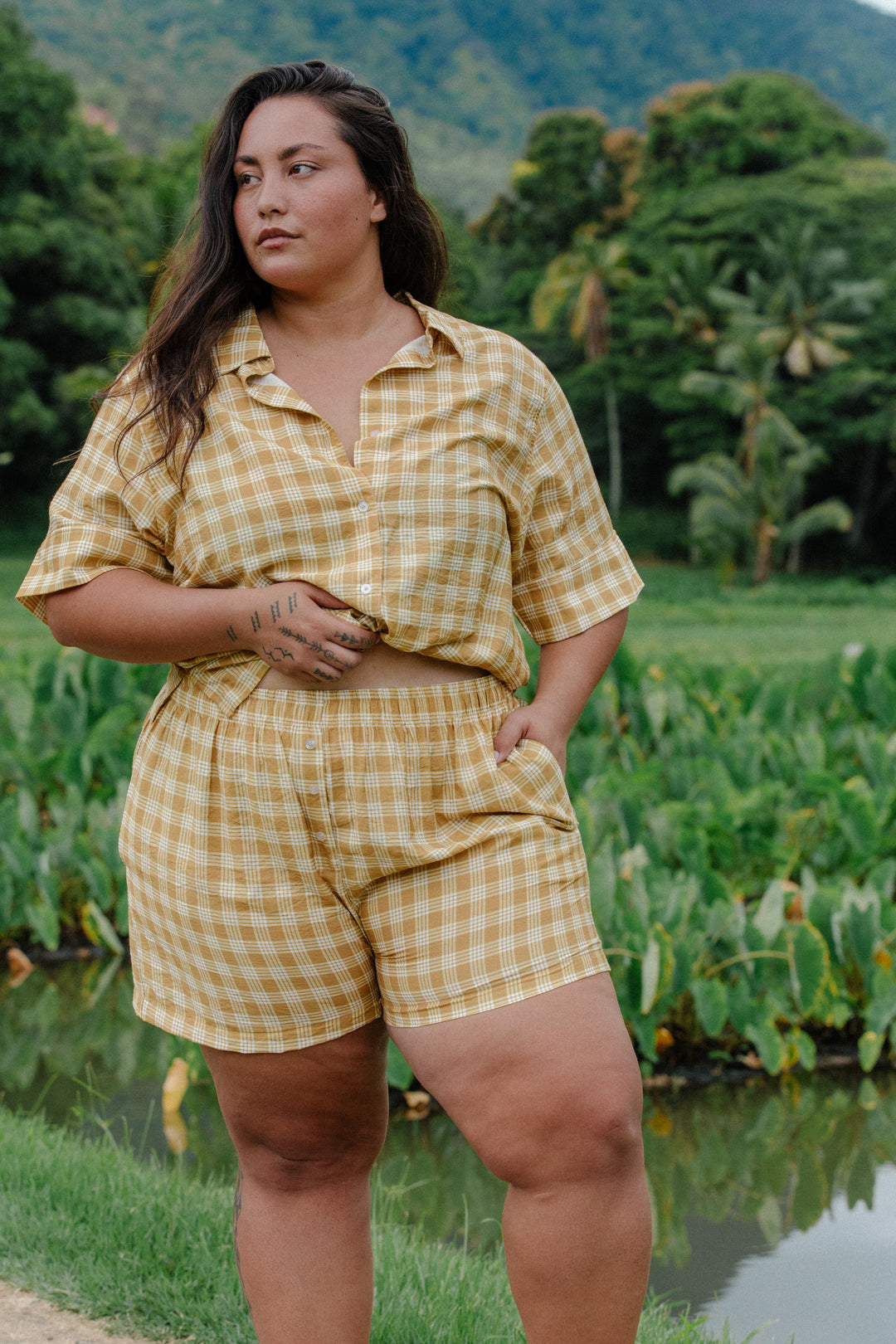 Kahe Short - Palaka Meli