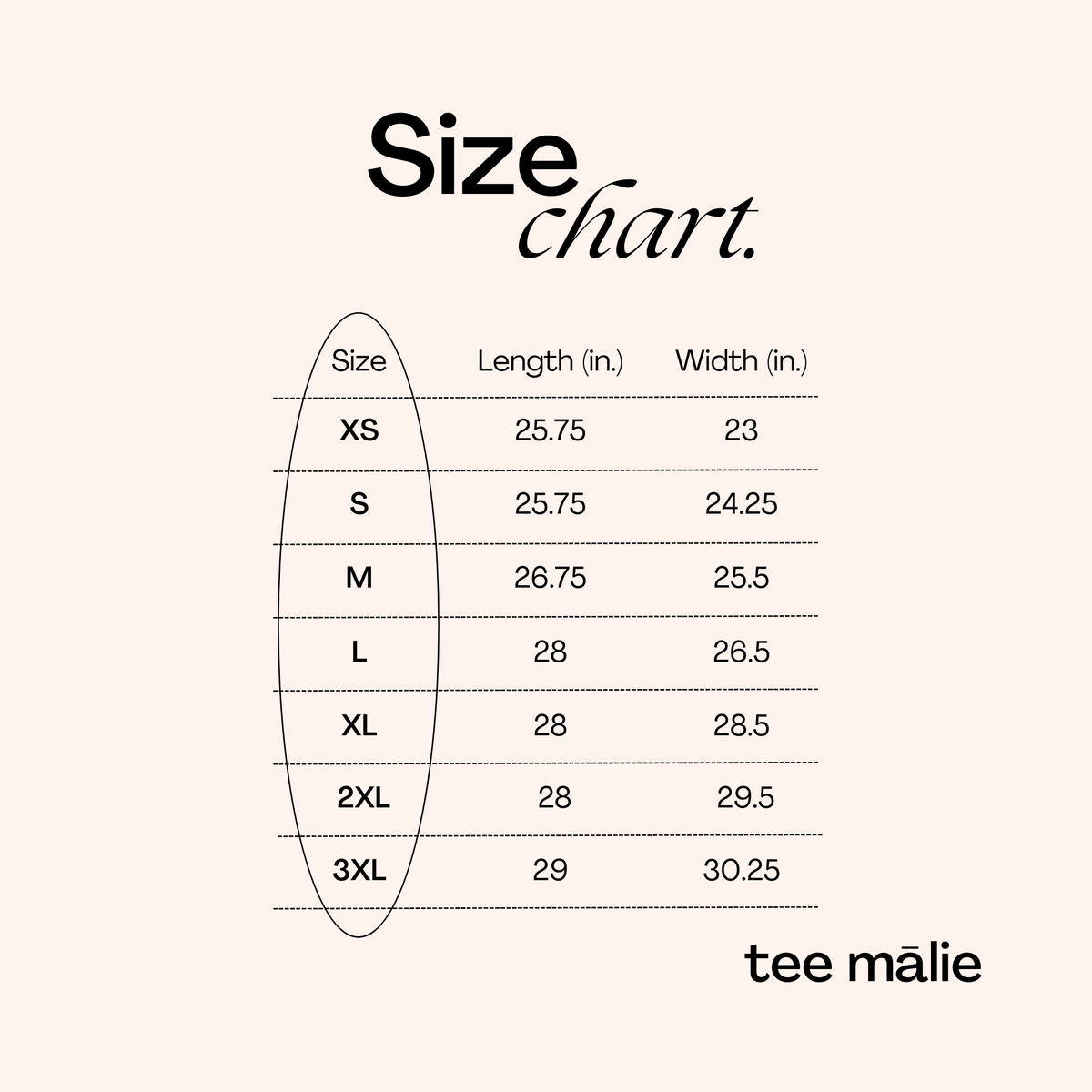 View size guide