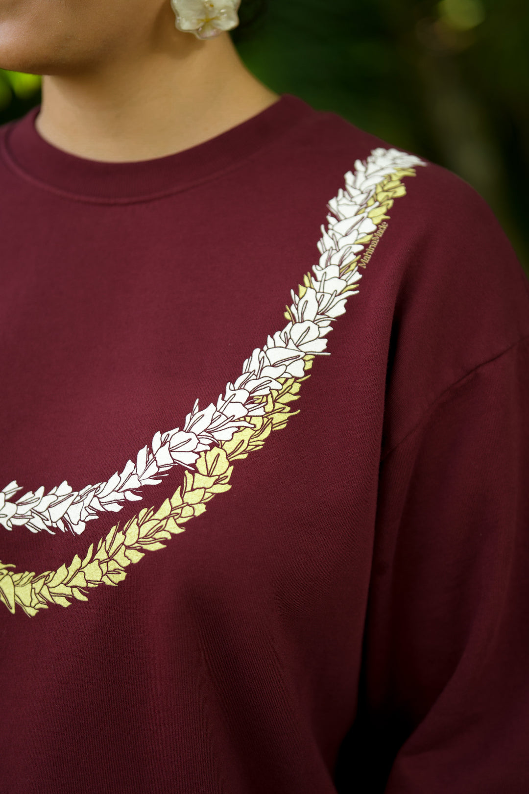 Sweatshirt Oversized - Lei Awapuhi Truffle