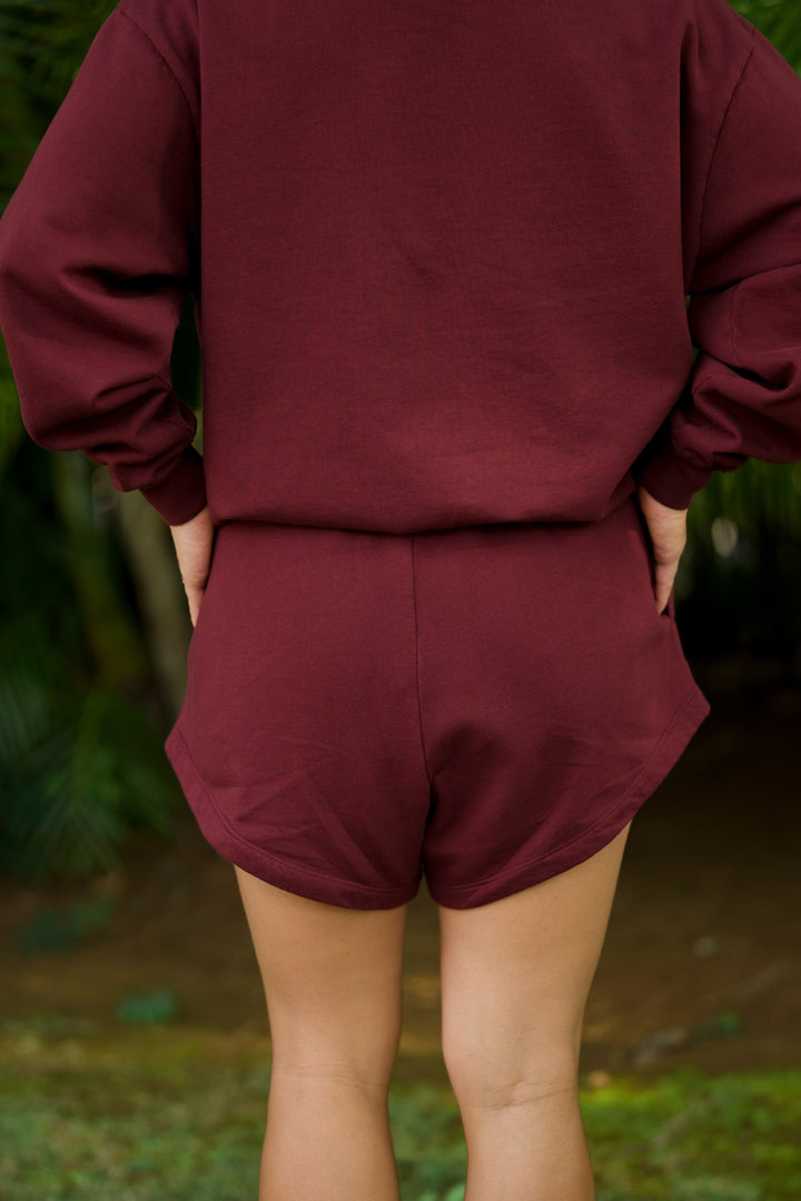 Hilo Shorts - Lei is My Love Language Truffle