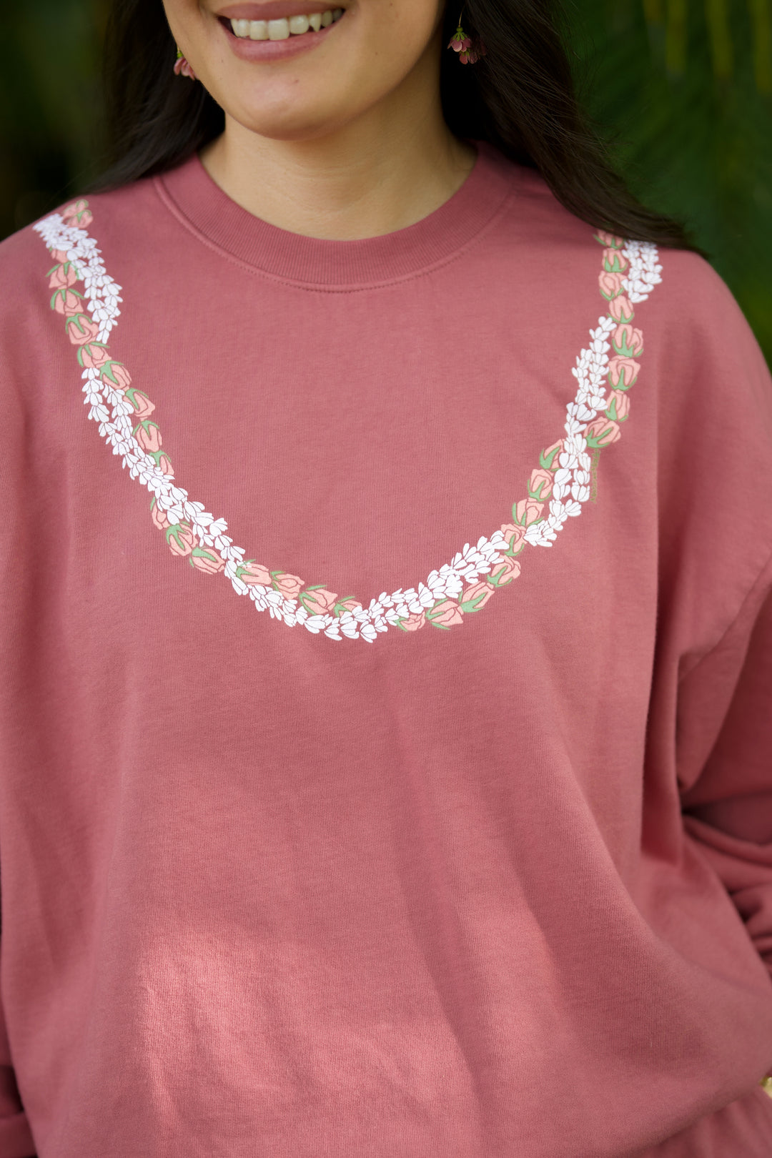 Sweatshirt Oversized - Lei Onaona Sweetheart