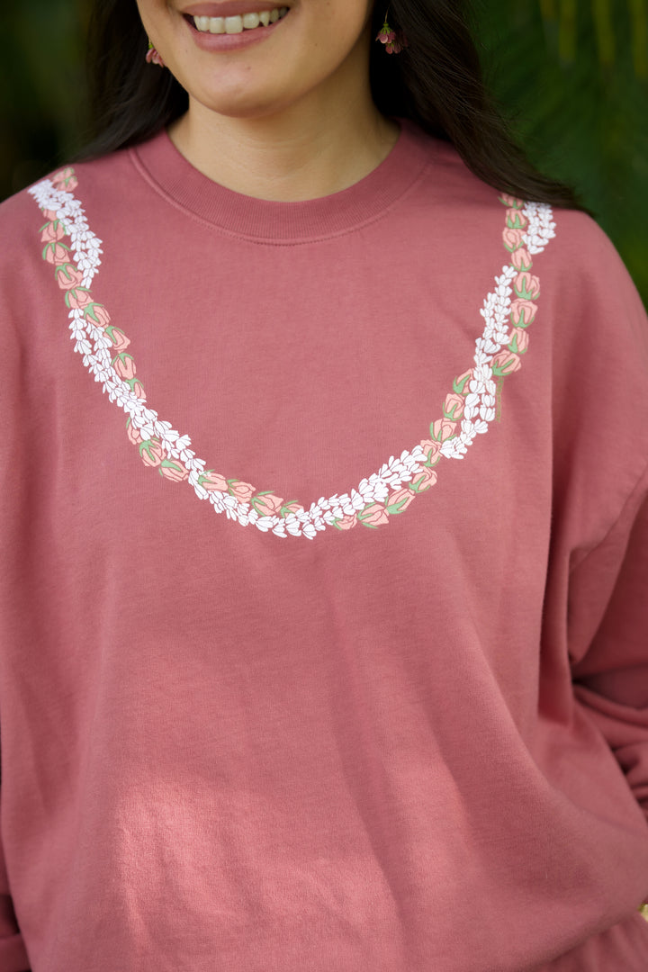 Sweatshirt Oversized - Lei Onaona Sweetheart