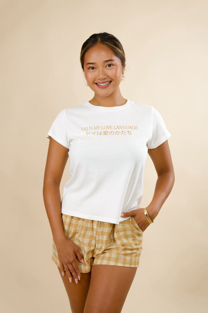 Lei is My Love Language Women's Tee (Japan Capsule)