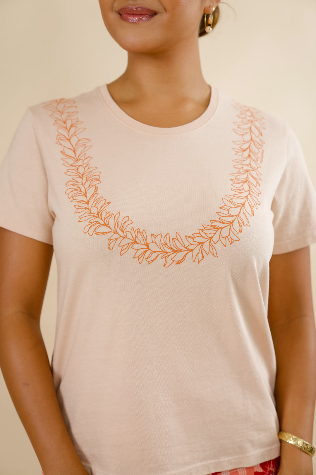 Lei Pua Melia Tee - Blush (Japan Capsule)