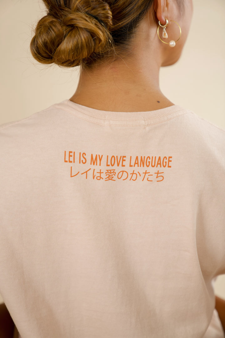 Lei Pua Melia Tee - Blush (Japan Capsule)