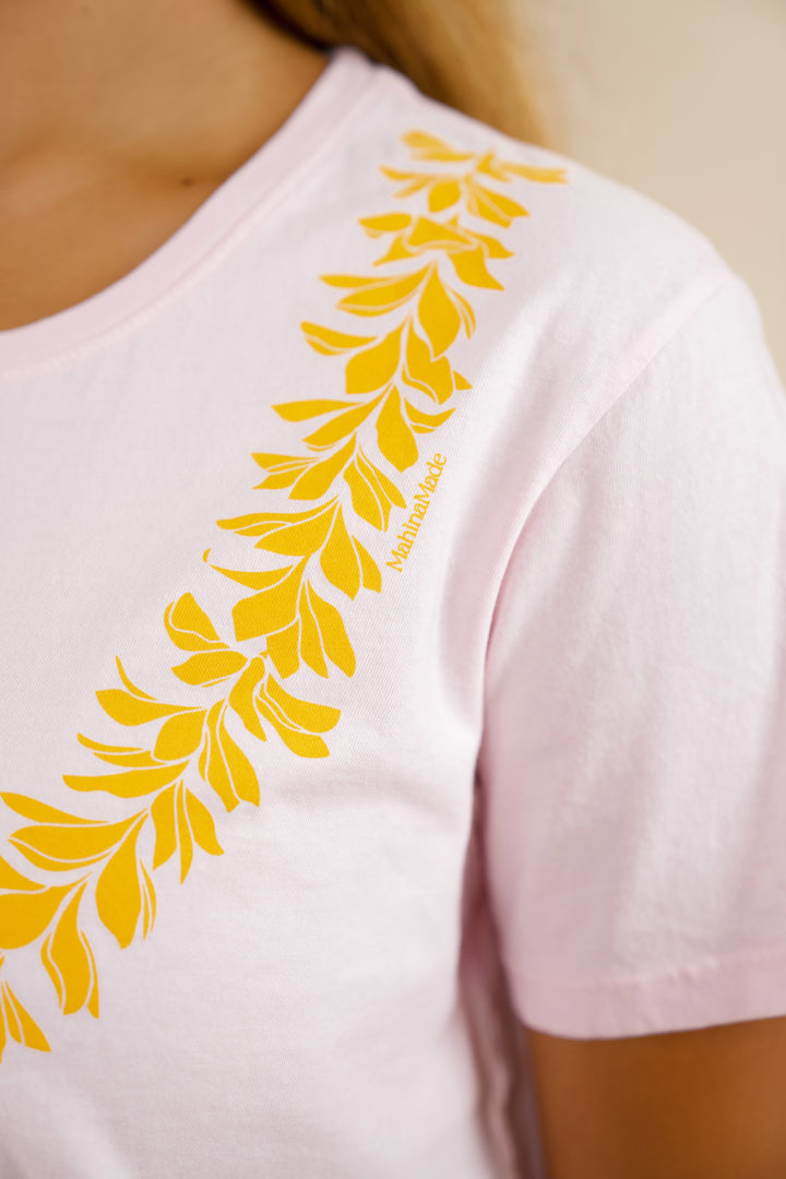 Lei Pua Melia Tee - Carnation