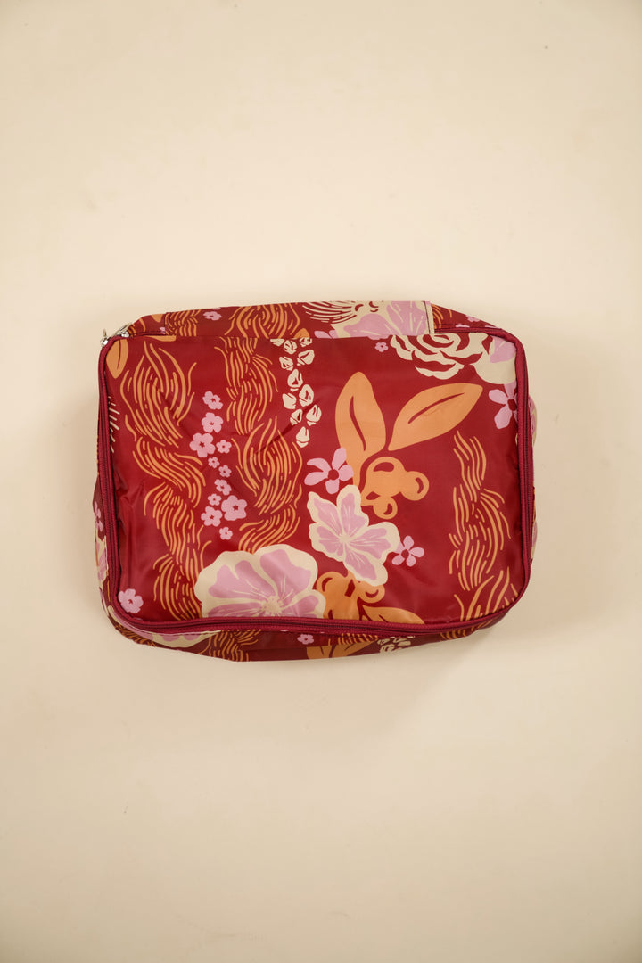 Packing Cubes Set - Lā Lei Maroon
