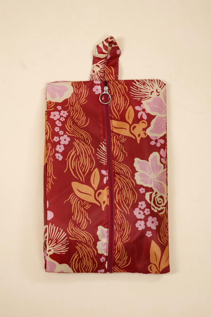 Packing Cubes Set - Lā Lei Maroon