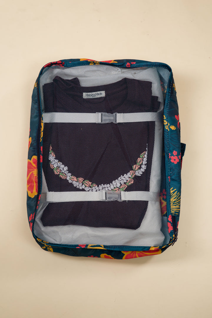 Packing Cubes Set - Lā Lei Blue