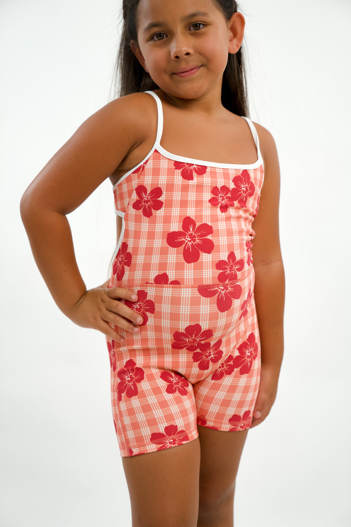Keiki Kayla Jumpsuit - Hau Coral