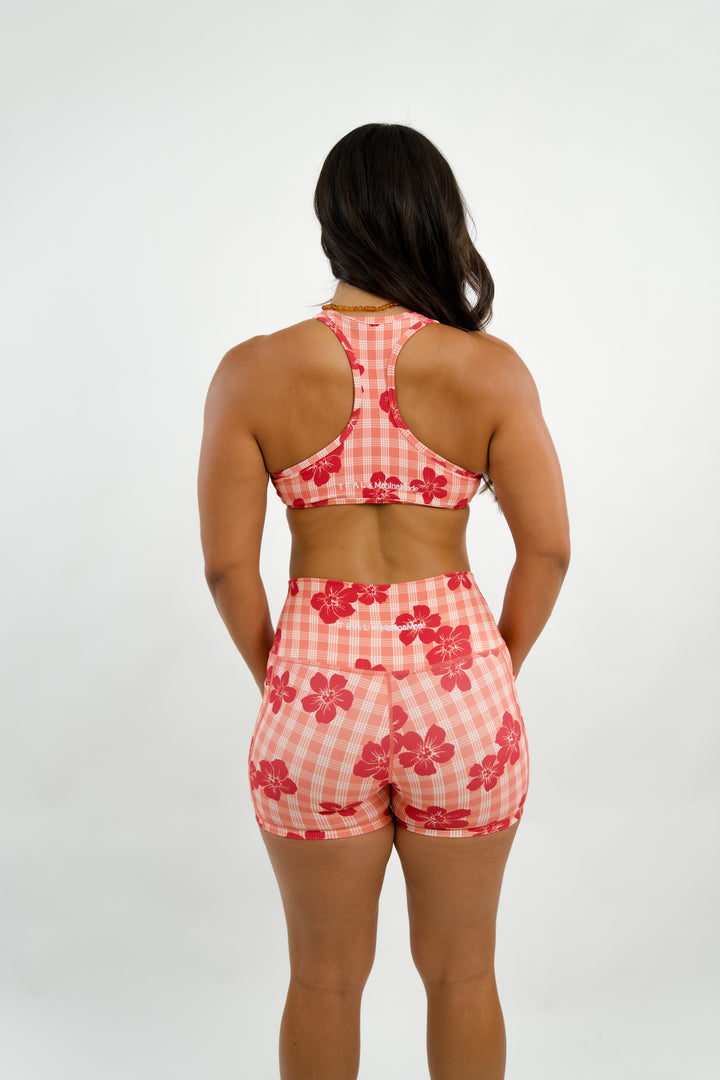 Racerback Bra - Hau Coral