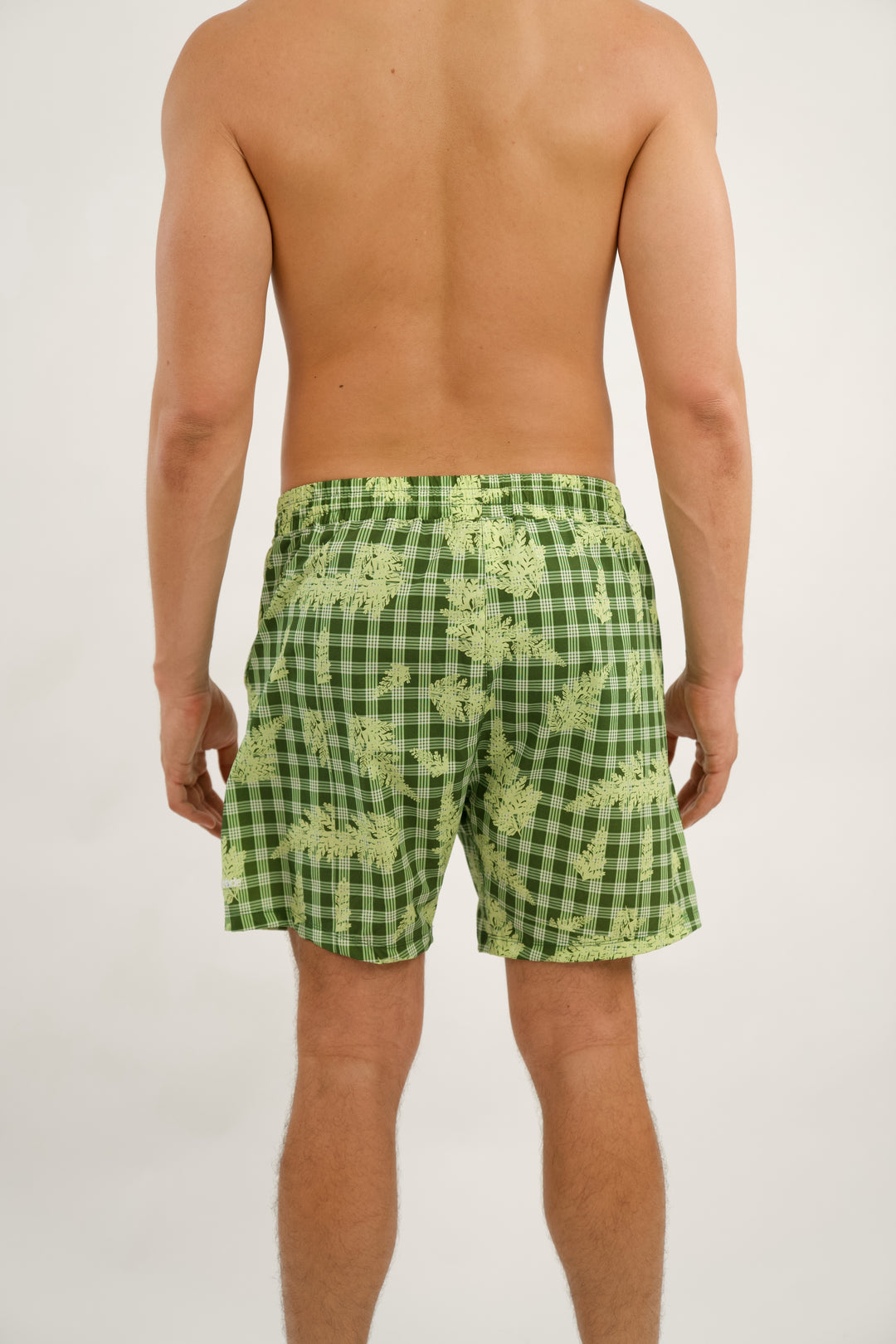 Mens Luxe Hybrid Short - Palapalai Green
