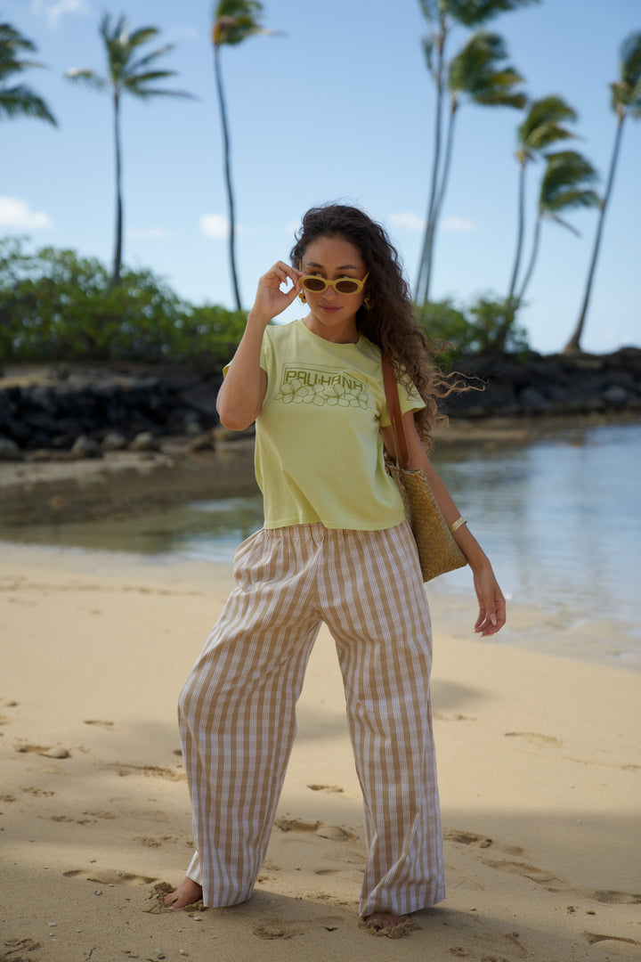 Pau Hana Womens Tee- Starfruit