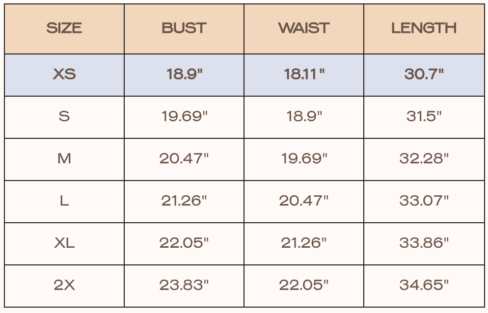 View size guide