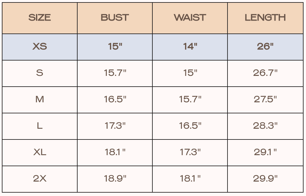 View size guide