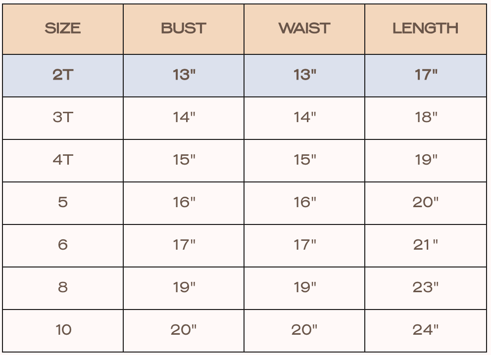 View size guide