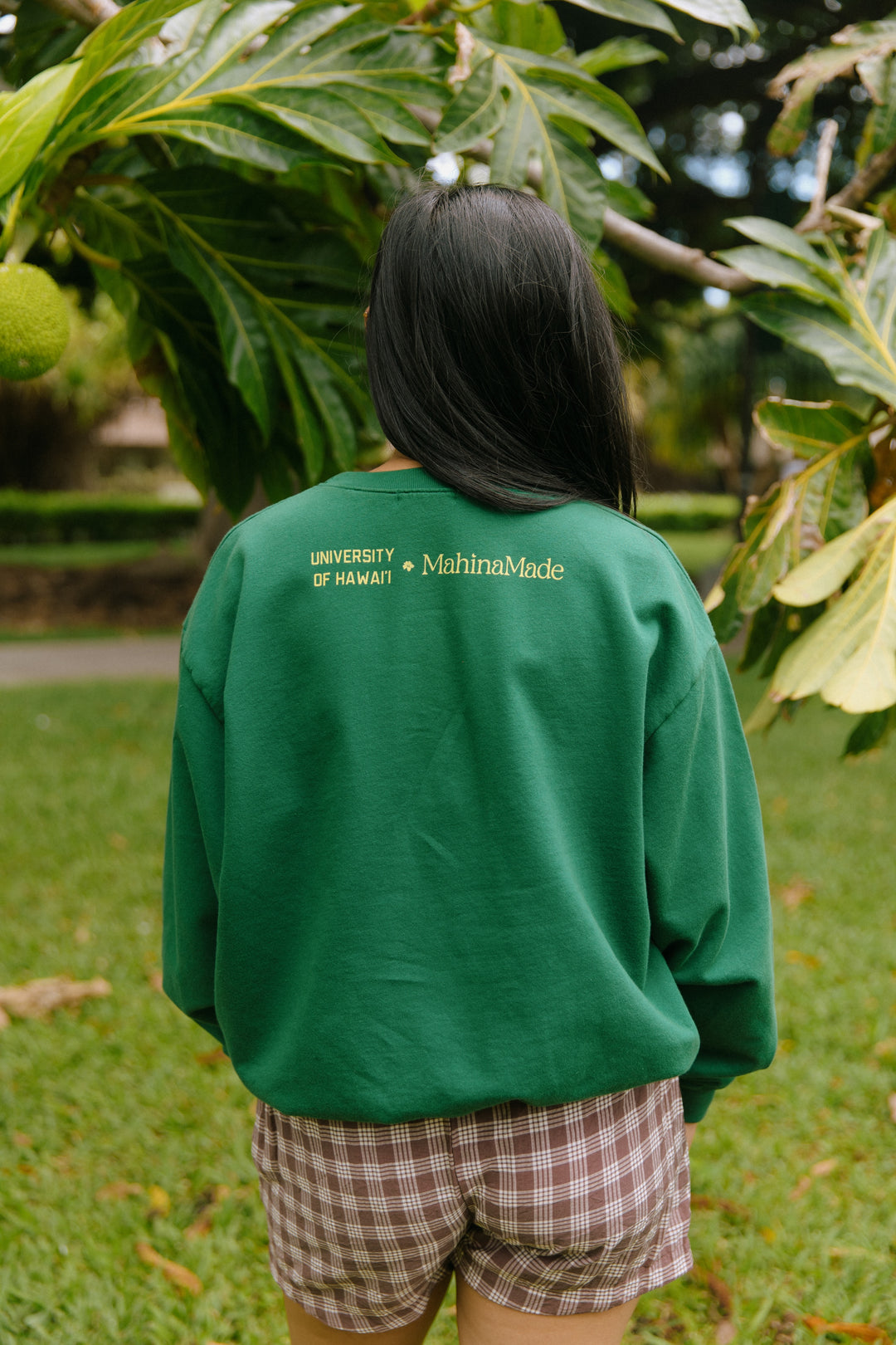 Sweatshirt Oversized - Lei Pua Kenikeni Bows (Embroidered)