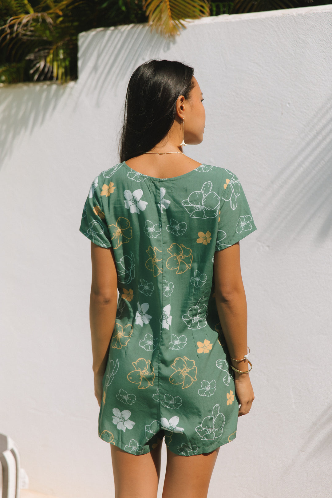 Shea Romper- Lei Pua Kenikeni Lush