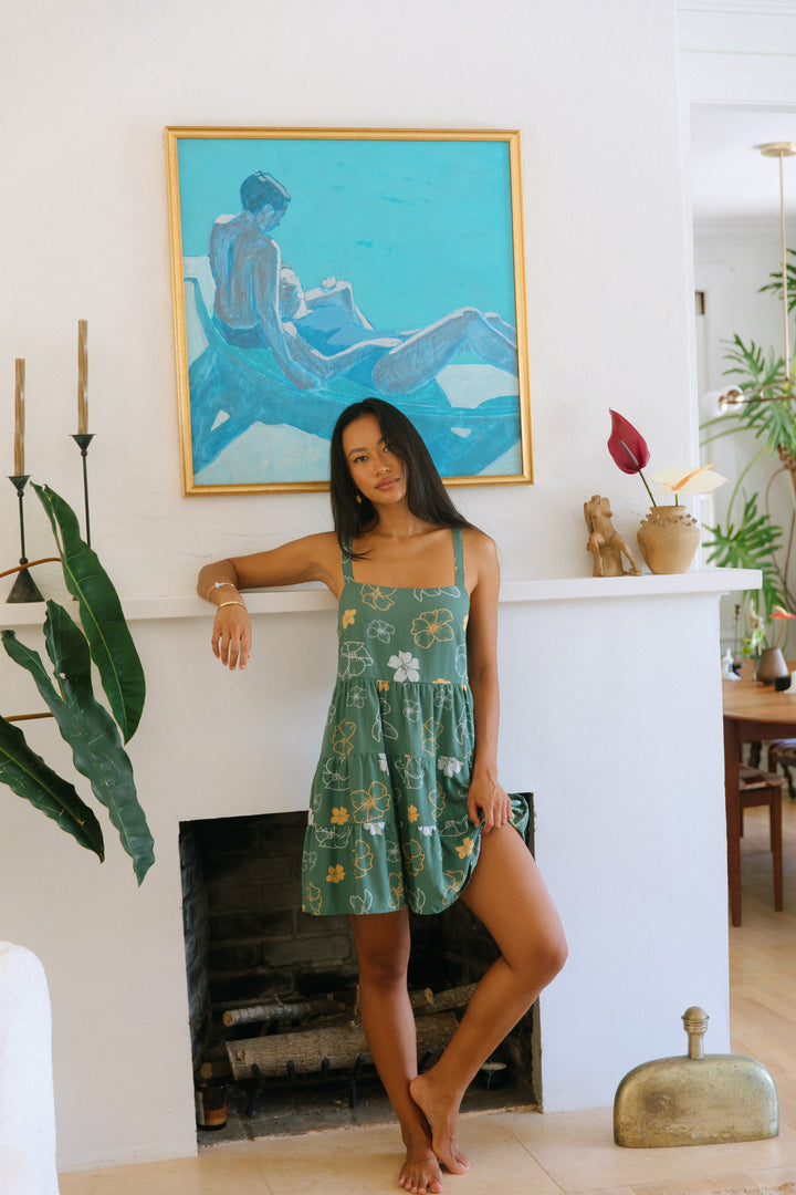 Ruby Dress- Lei Pua Kenikeni Lush