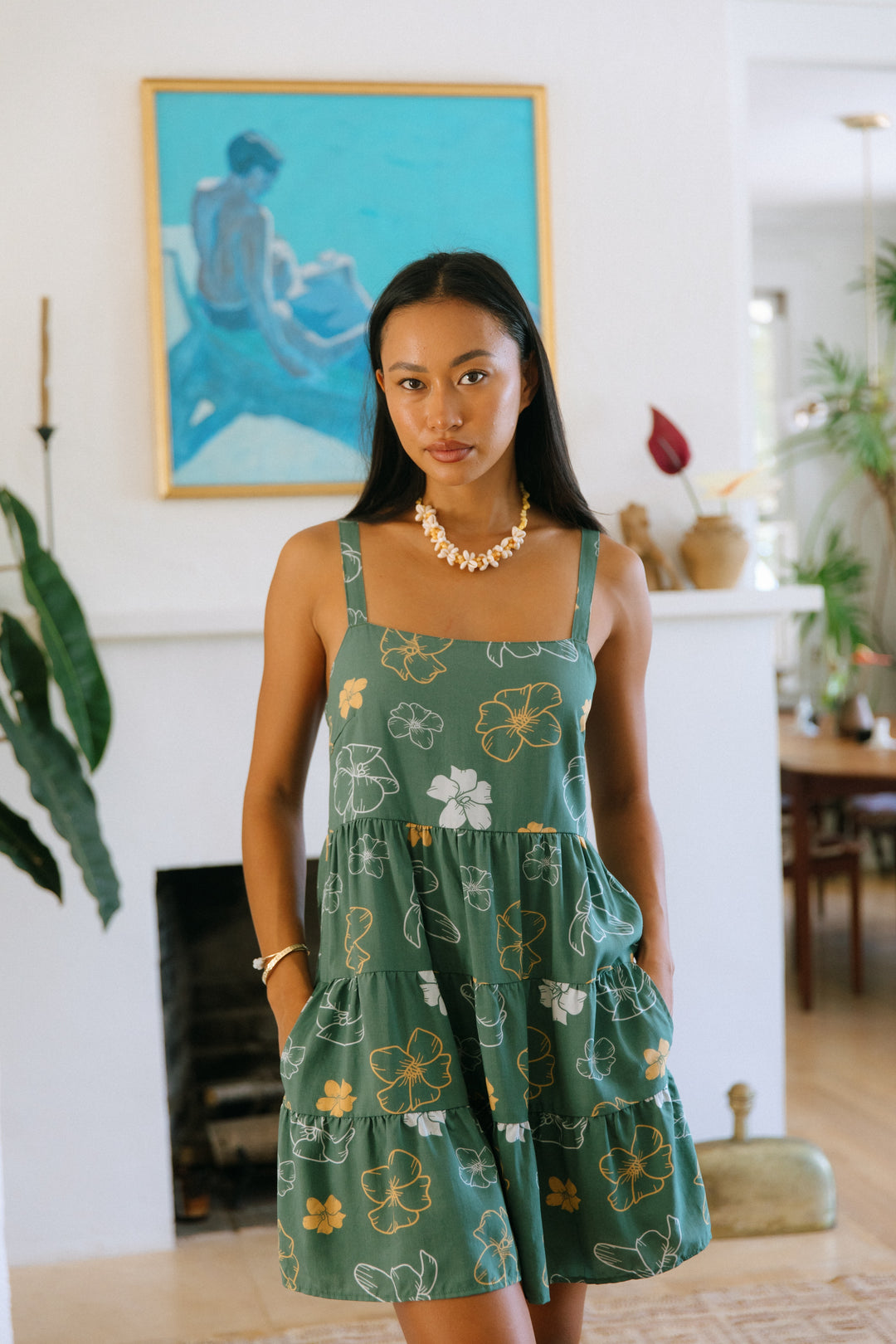 Ruby Dress- Lei Pua Kenikeni Lush