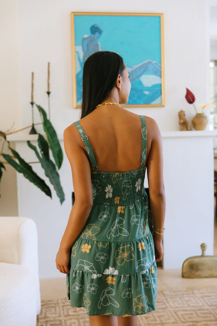 Ruby Dress- Lei Pua Kenikeni Lush