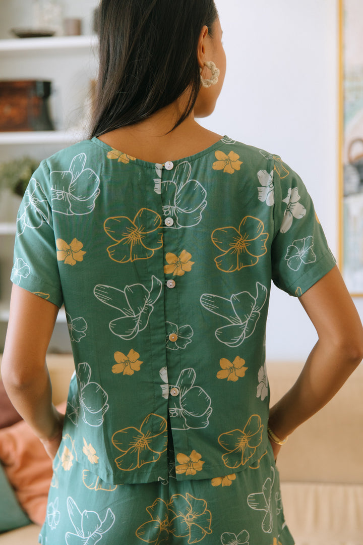 Noe Top- Lei Pua Kenikeni Lush