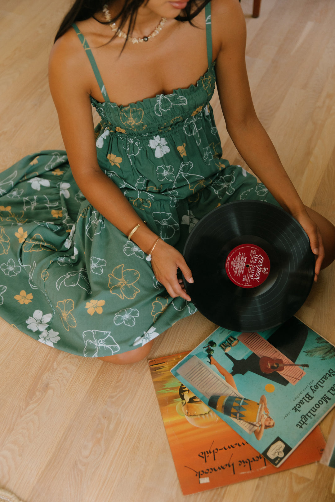 Mariko Dress- Lei Pua Kenikeni Lush