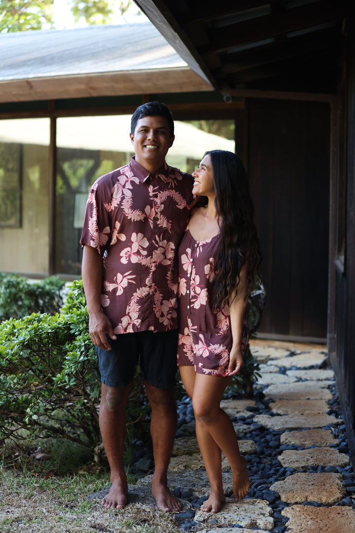 Men's Kahana Button Up - Lei Awapuhi Niu