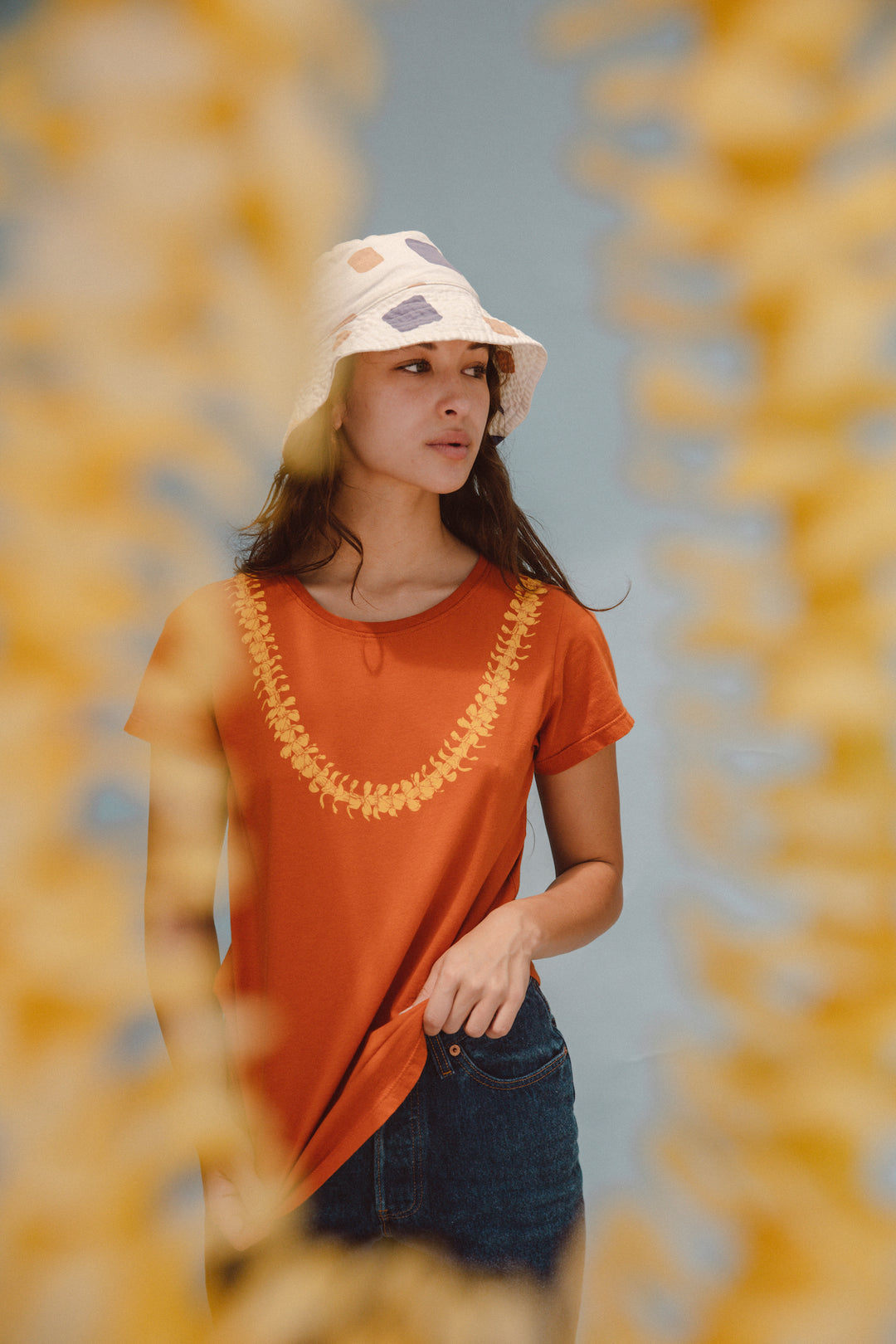 Lei Pua Kenikeni Tee - 'Alaea