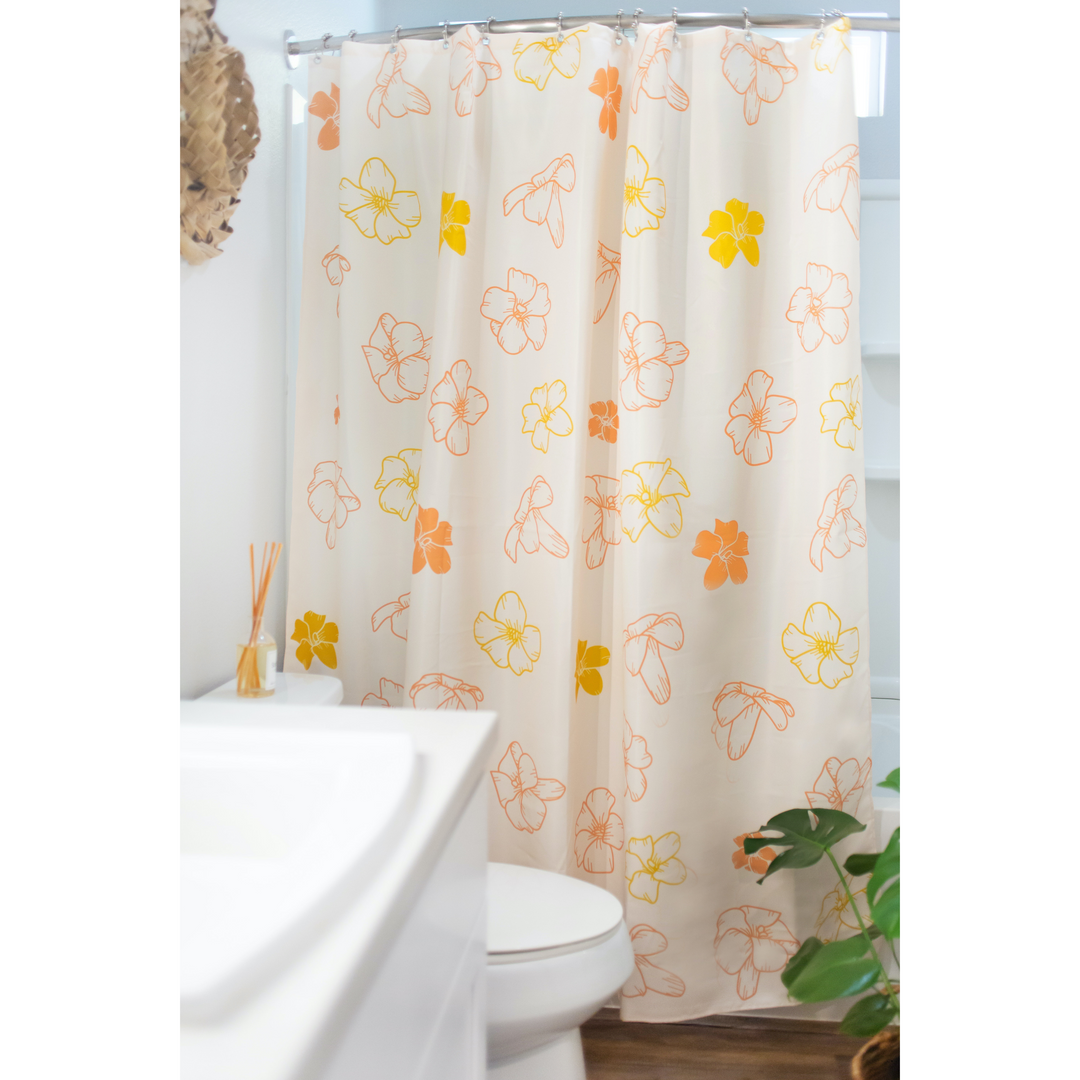 Shower Curtain - Pua Kenikeni