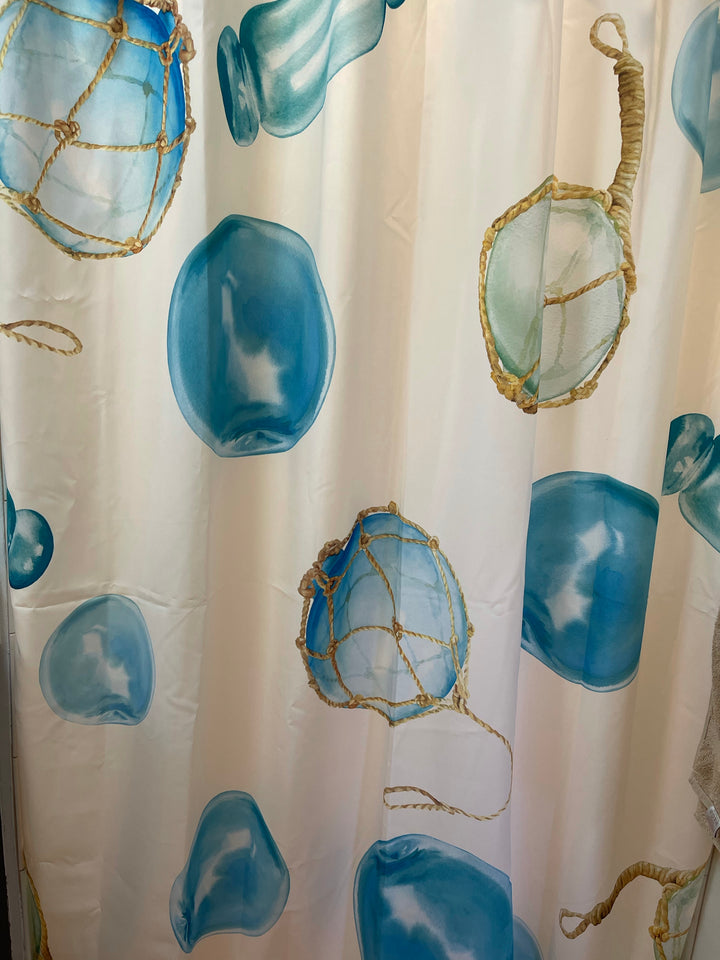 Shower Curtain - Glass Floaters